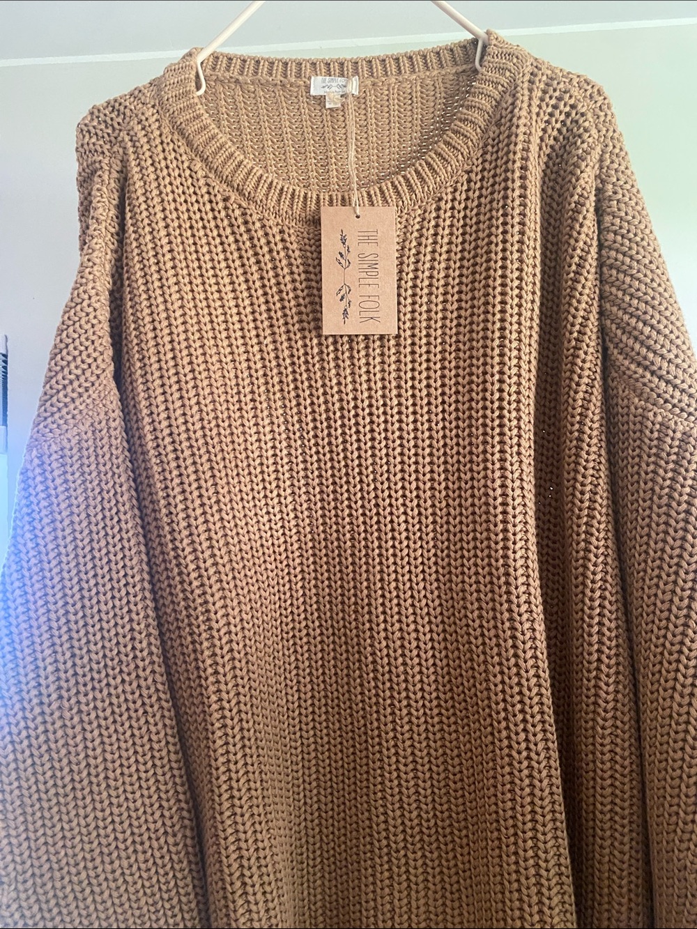 NWT the simple folk chunky sweater